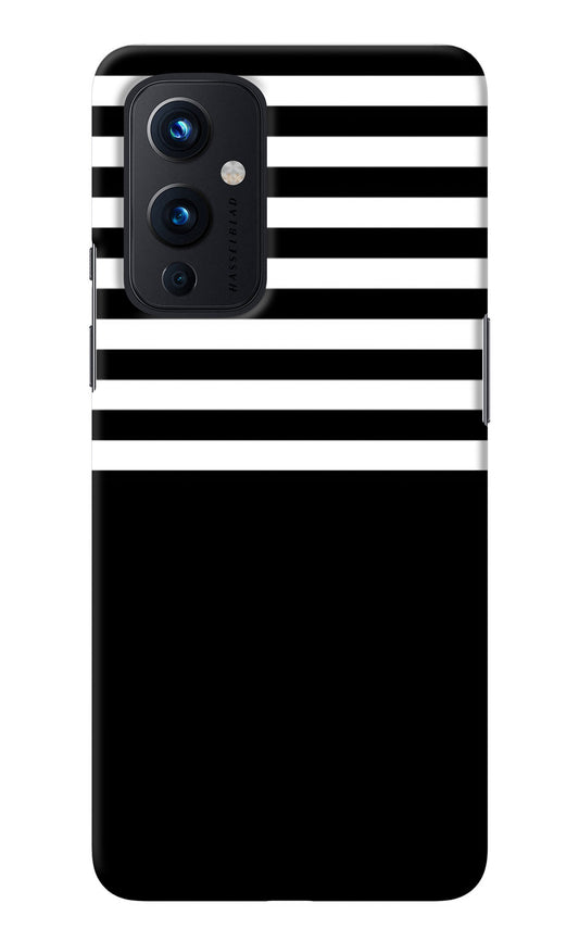 Black and White Print Oneplus 9 Back Cover