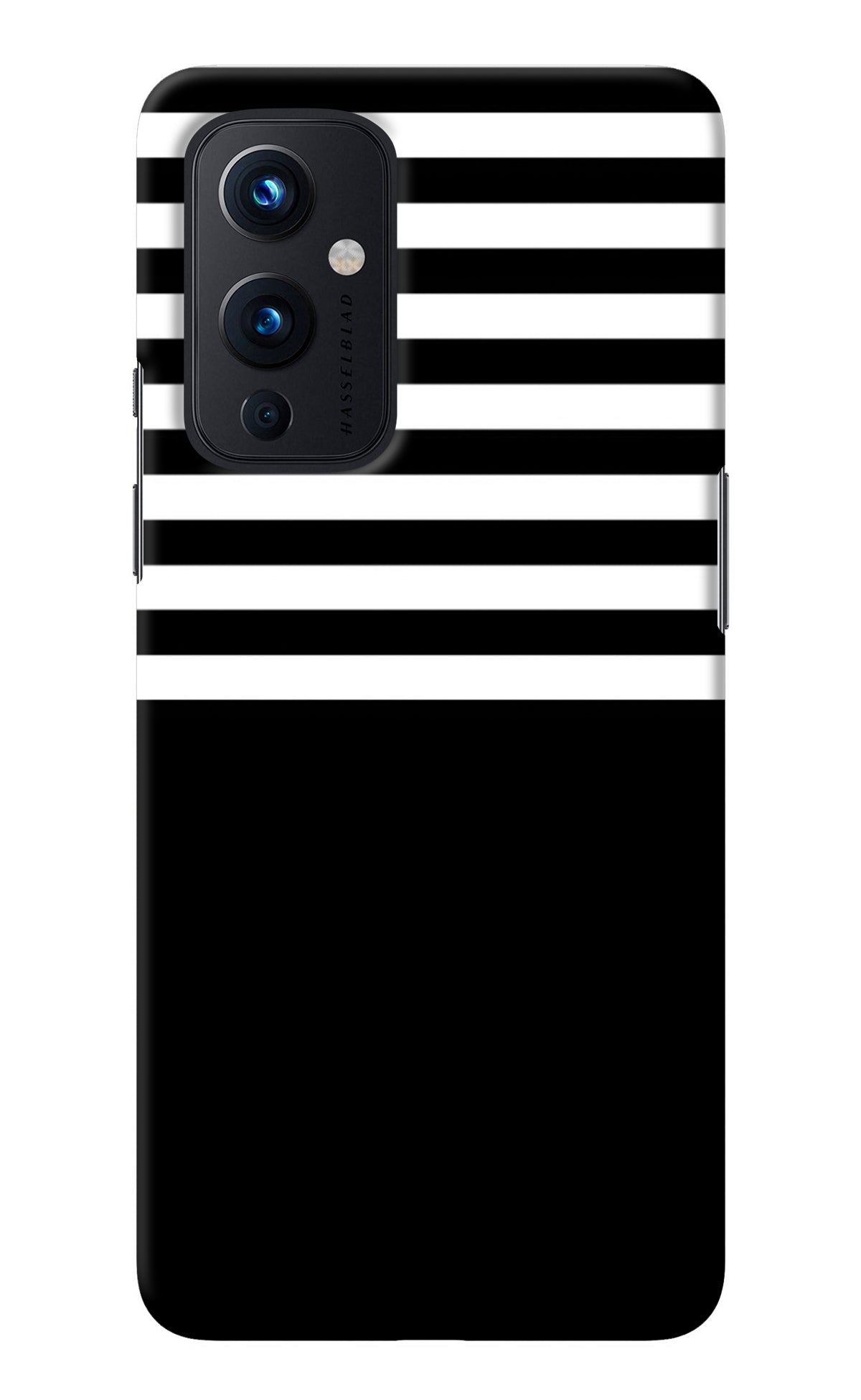 Black and White Print Oneplus 9 Back Cover