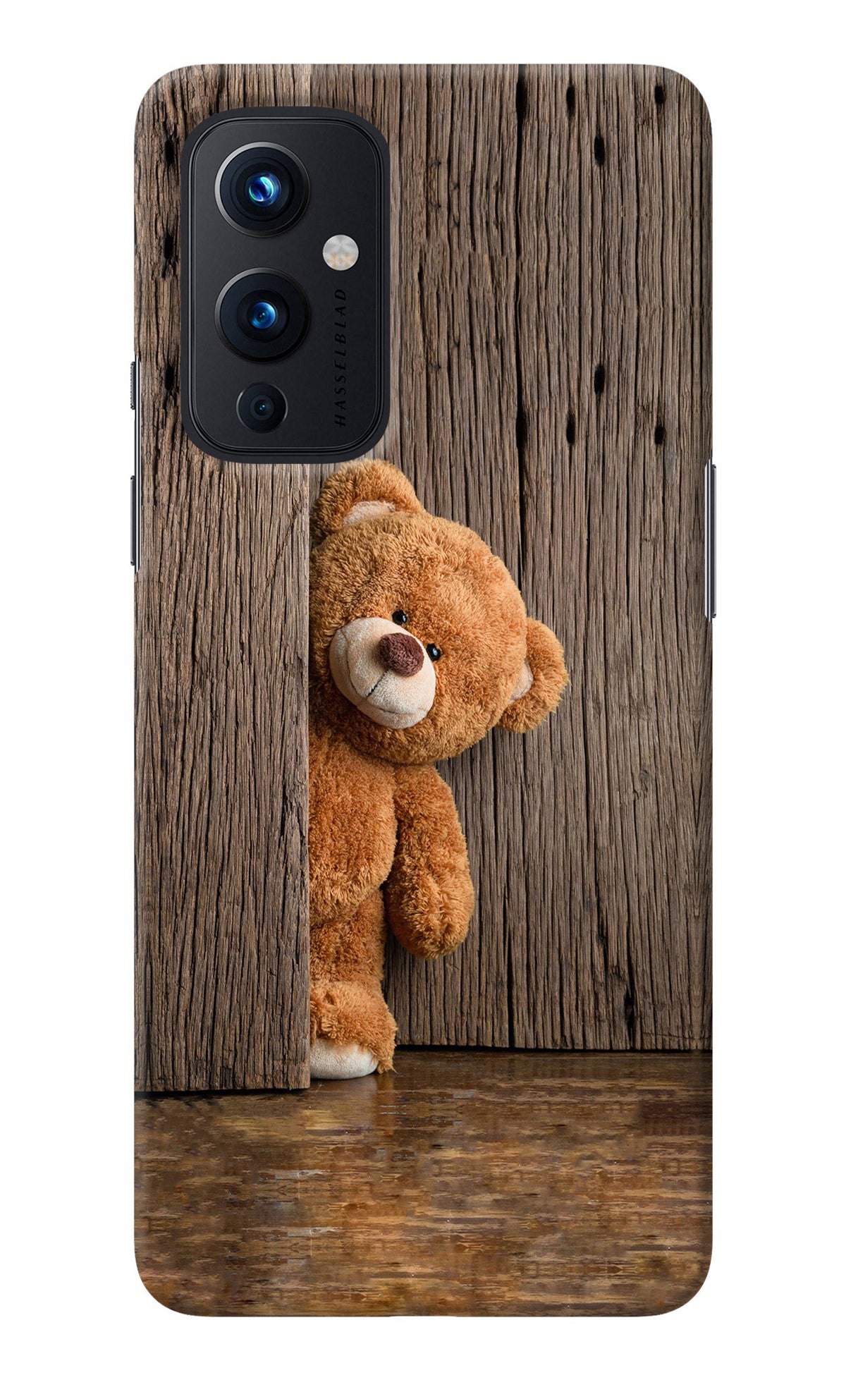 Teddy Wooden Oneplus 9 Back Cover