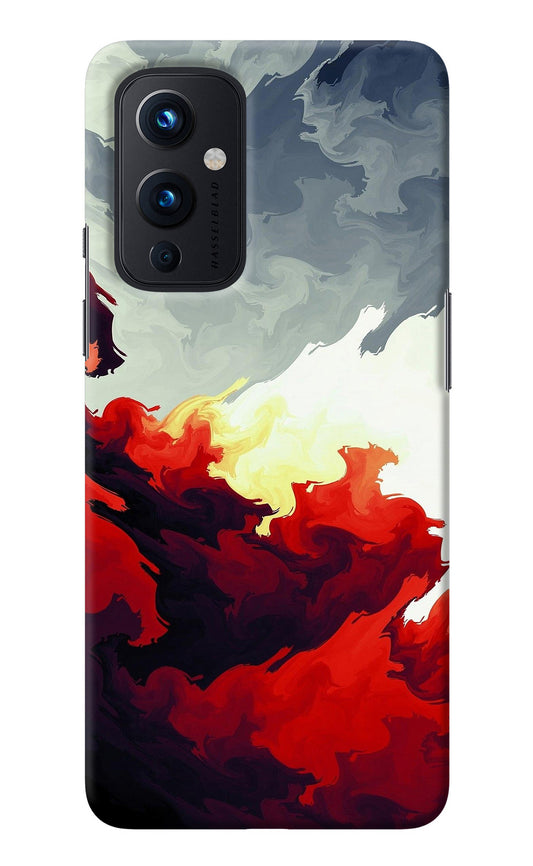Fire Cloud Oneplus 9 Back Cover