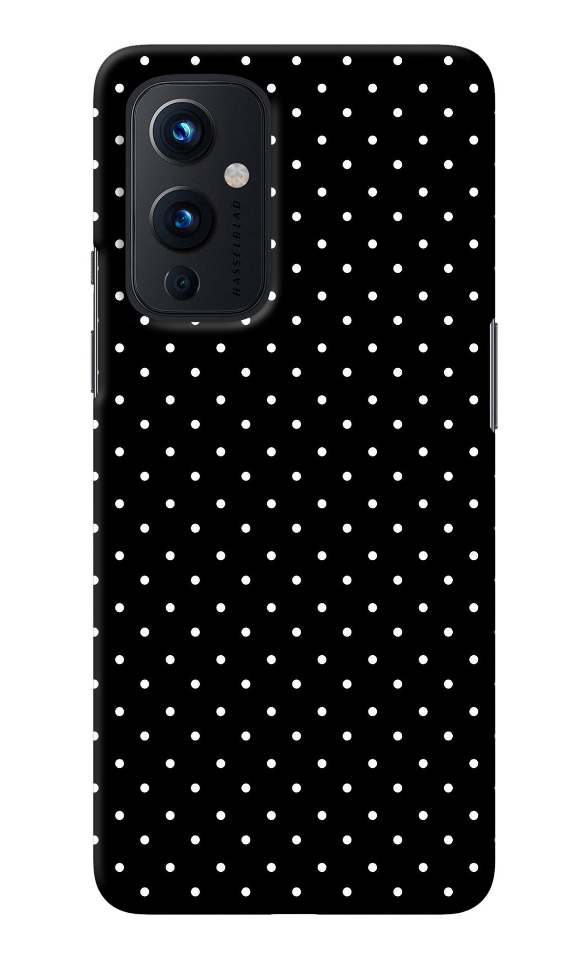 White Dots Oneplus 9 Back Cover