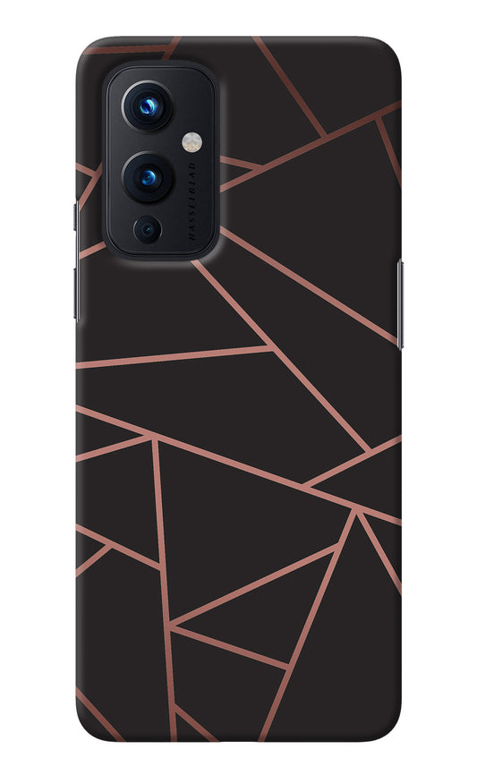 Geometric Pattern Oneplus 9 Back Cover