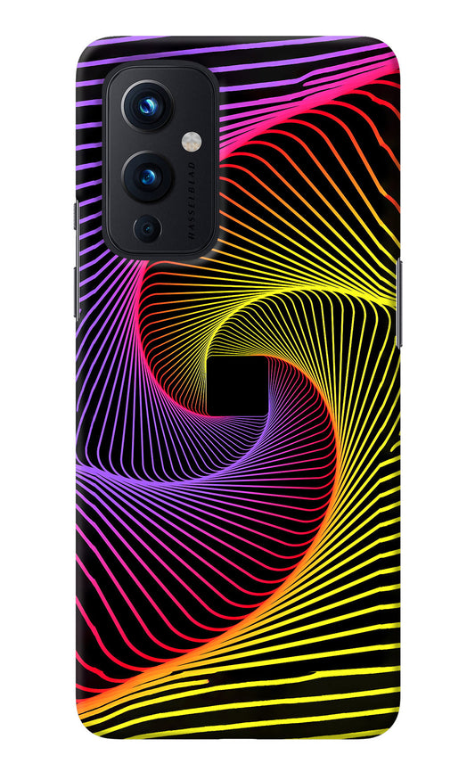 Colorful Strings Oneplus 9 Back Cover