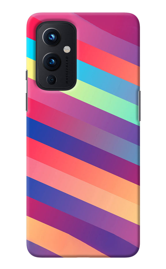 Stripes color Oneplus 9 Back Cover