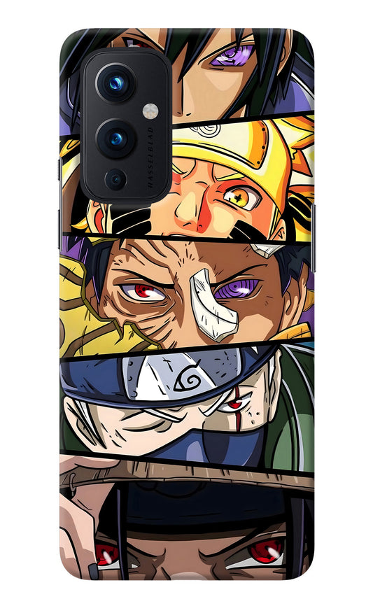 Naruto Character Oneplus 9 Back Cover