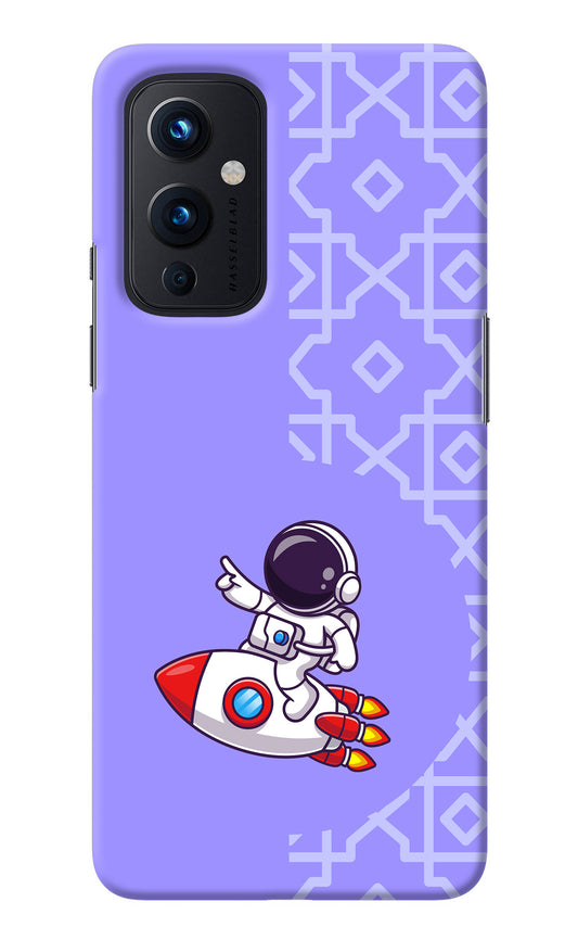 Cute Astronaut Oneplus 9 Back Cover