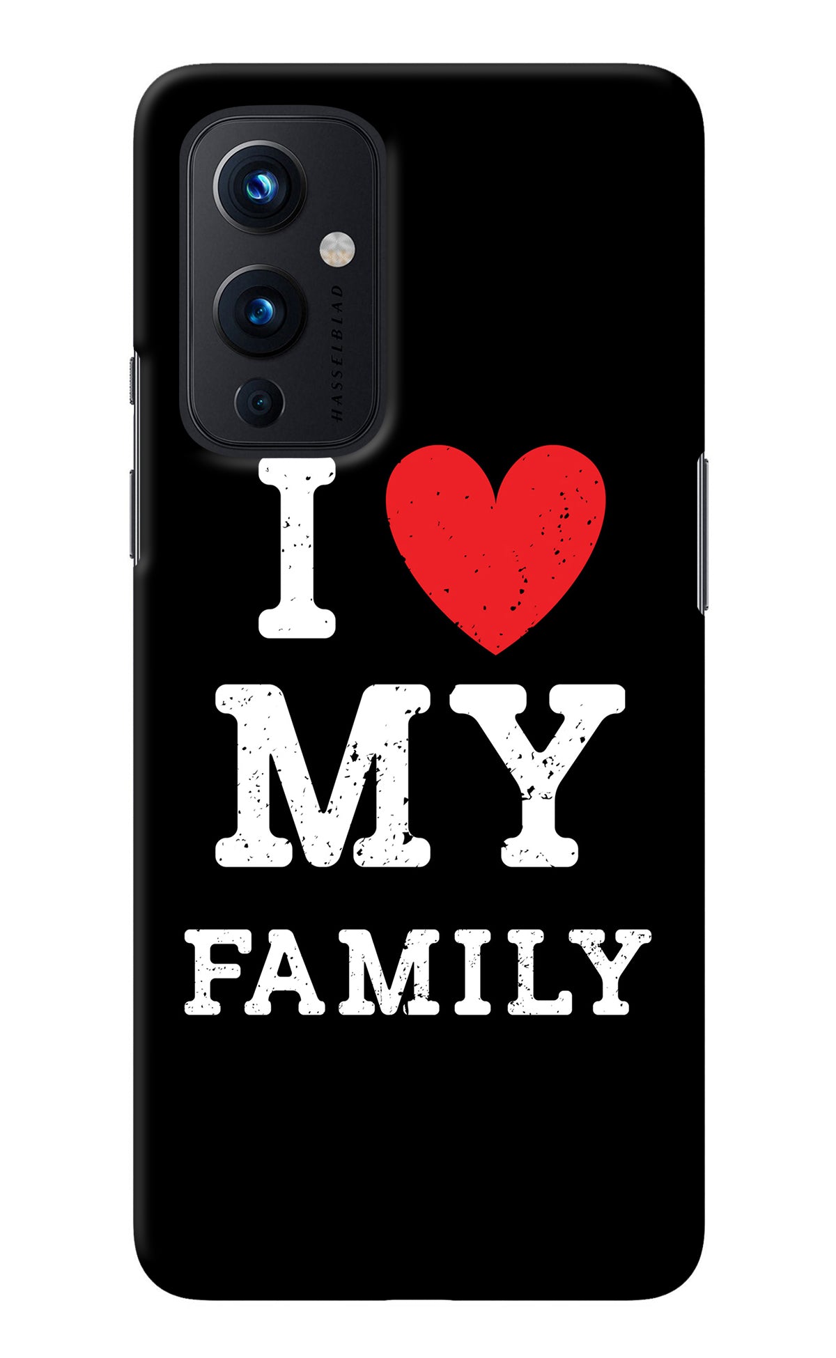 I Love My Family Oneplus 9 Back Cover