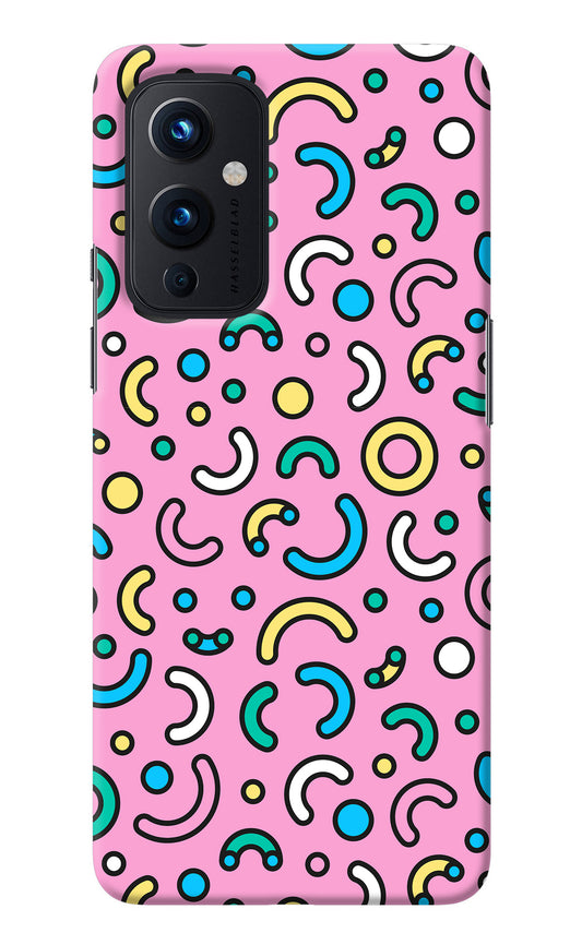 Memphis Design Oneplus 9 Back Cover