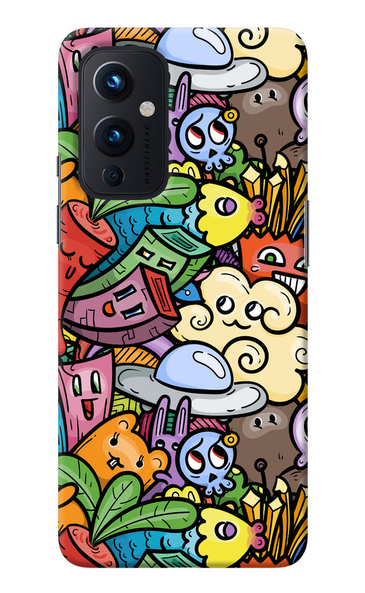Veggie Doodle Oneplus 9 Back Cover