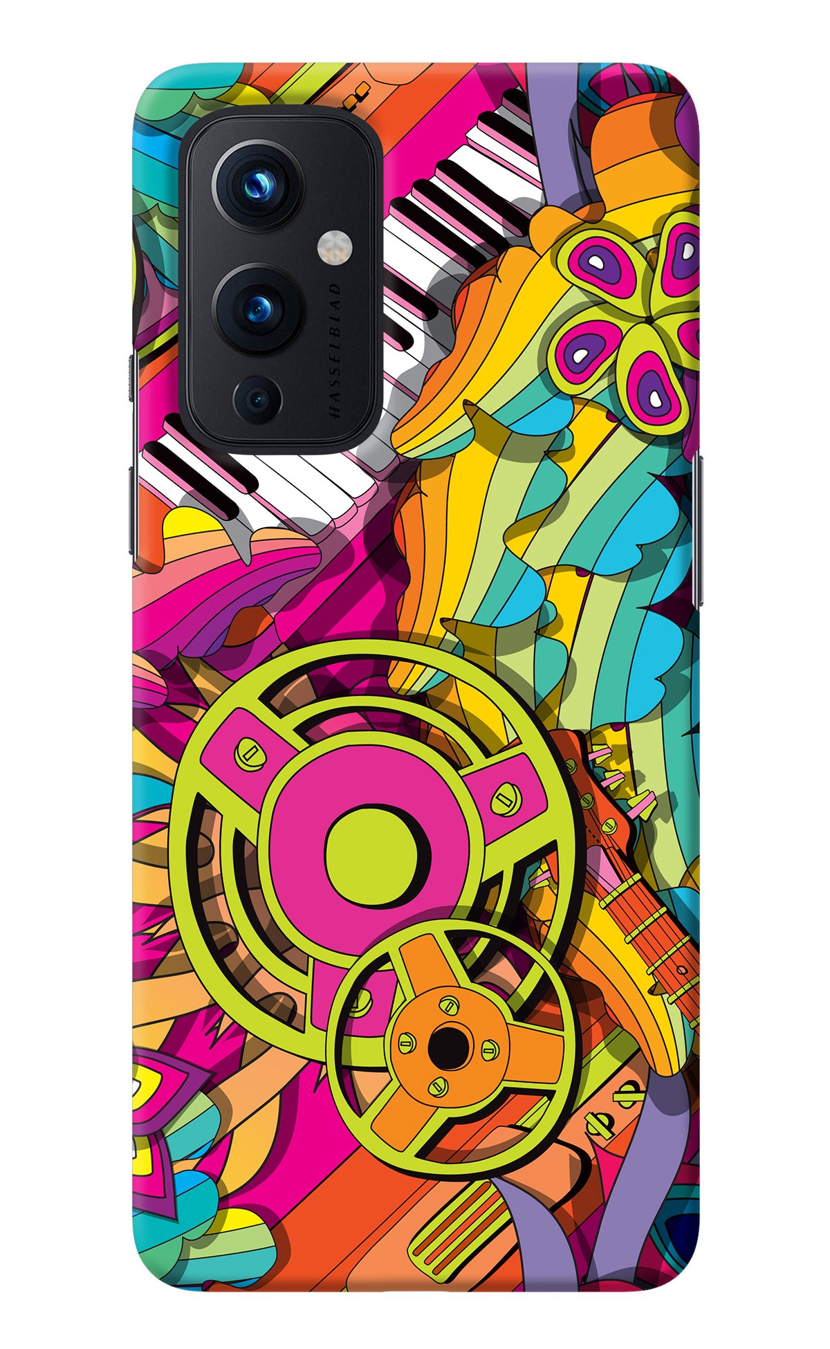 Music Doodle Oneplus 9 Back Cover