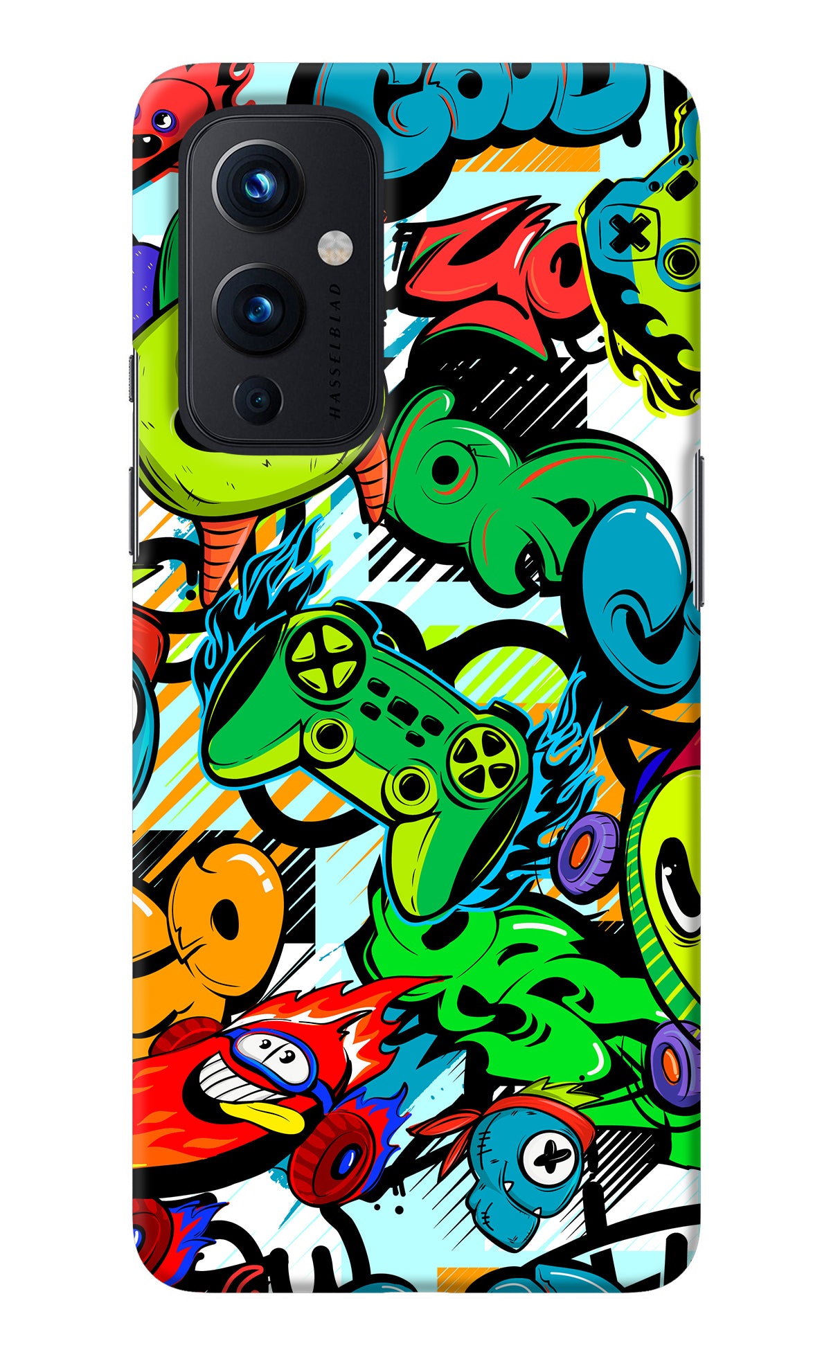 Game Doodle Oneplus 9 Back Cover