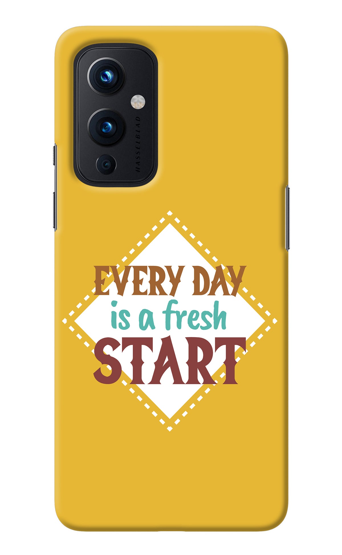Every day is a Fresh Start Oneplus 9 Back Cover