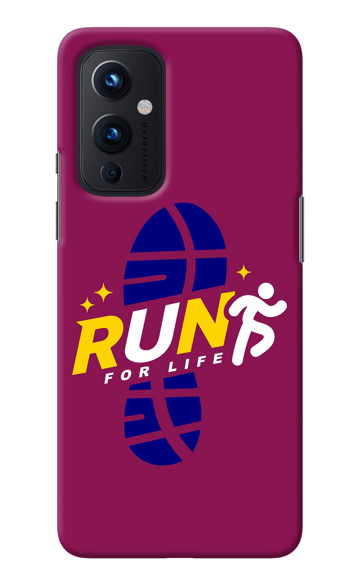 Run for Life Oneplus 9 Back Cover