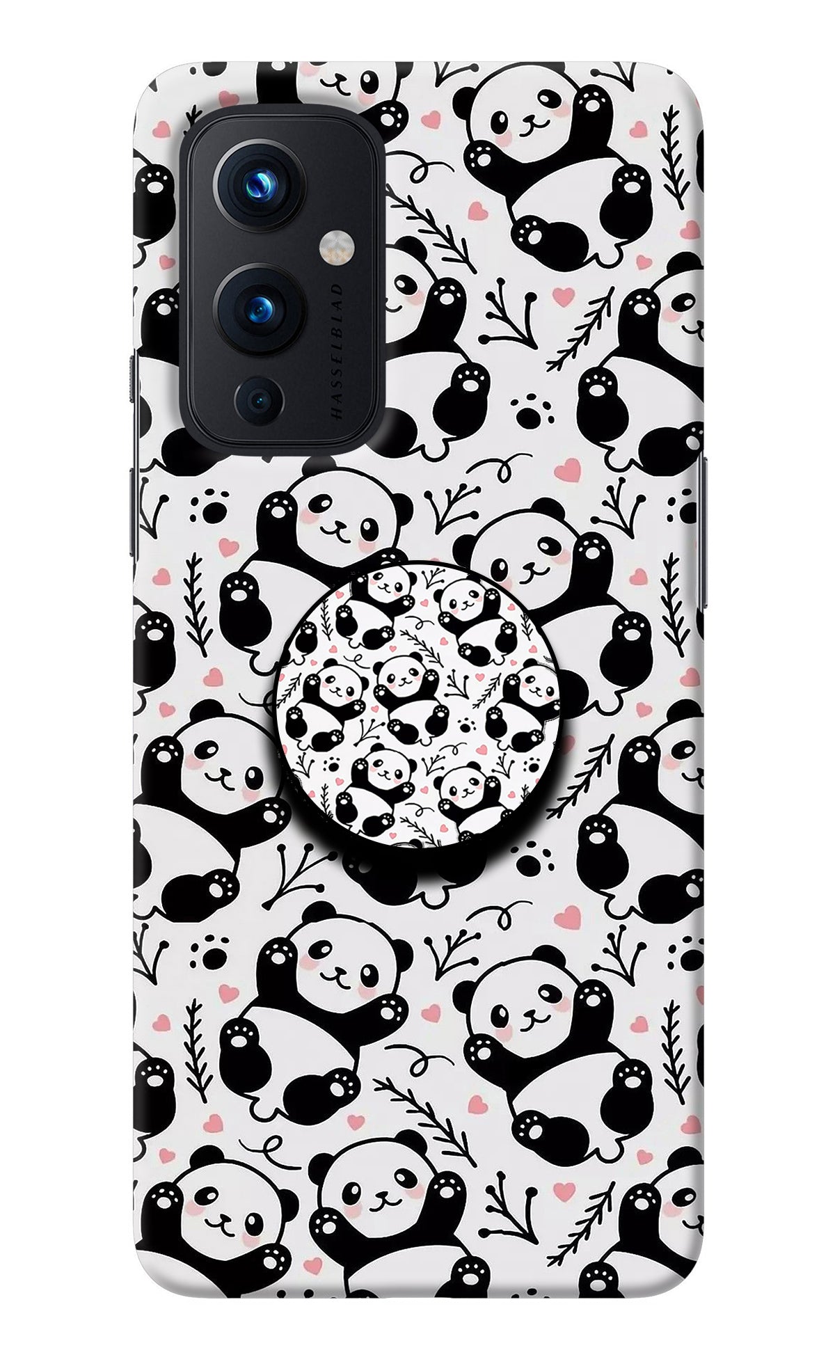 Cute Panda Oneplus 9 Pop Case