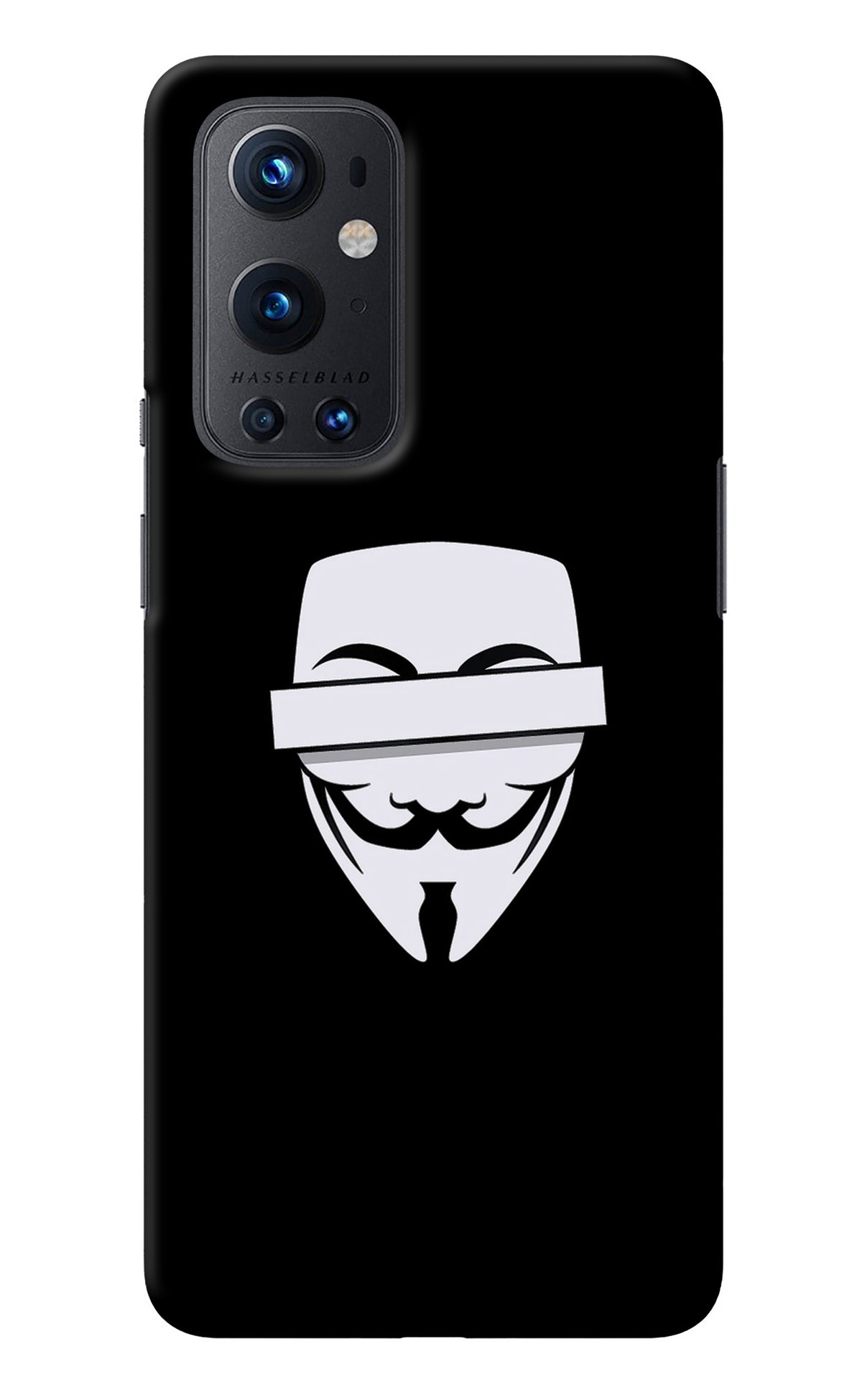 Anonymous Face Oneplus 9 Pro Back Cover