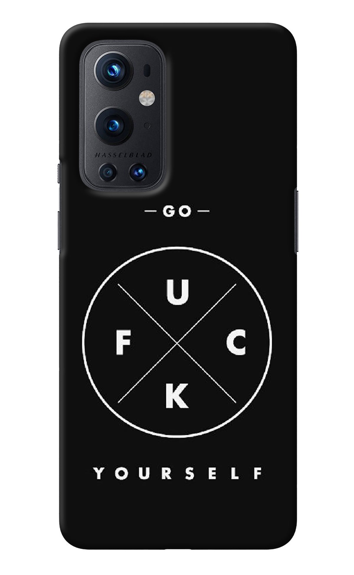 Go Fuck Yourself Oneplus 9 Pro Back Cover