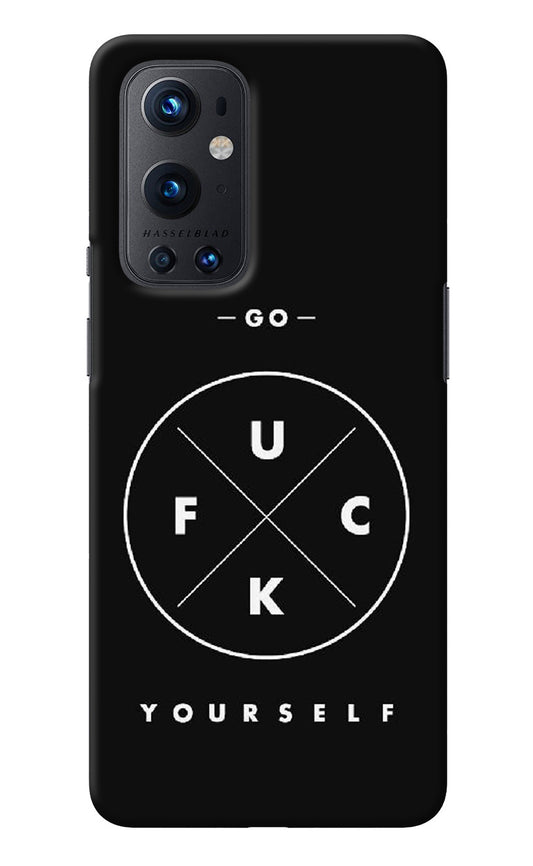 Go Fuck Yourself Oneplus 9 Pro Back Cover