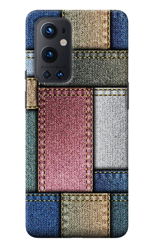 Multicolor Jeans Oneplus 9 Pro Back Cover