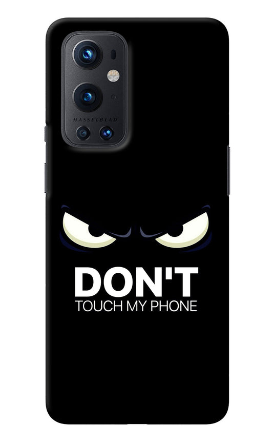 Don'T Touch My Phone Oneplus 9 Pro Back Cover