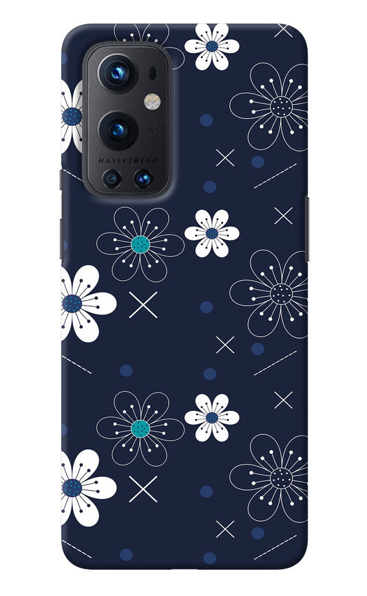 Flowers Oneplus 9 Pro Back Cover