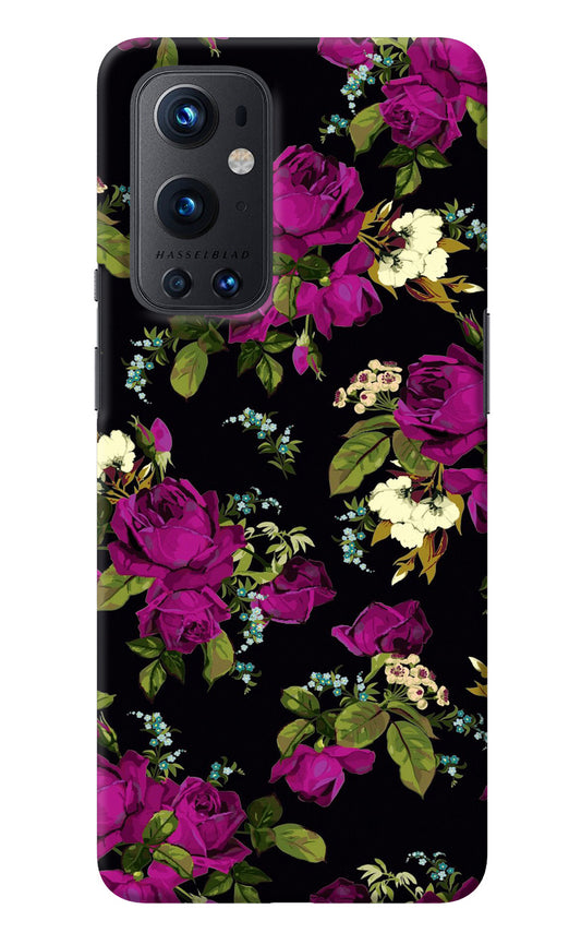 Flowers Oneplus 9 Pro Back Cover