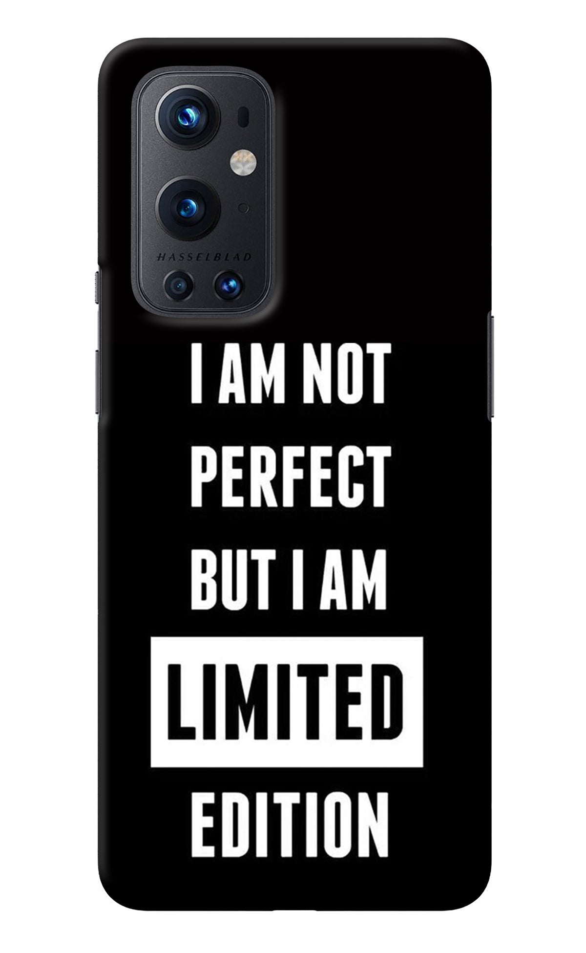 I Am Not Perfect But I Am Limited Edition Oneplus 9 Pro Back Cover