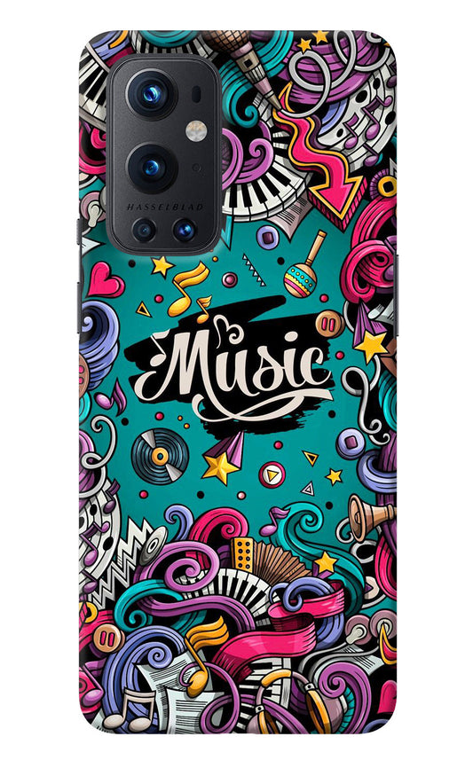Music Graffiti Oneplus 9 Pro Back Cover