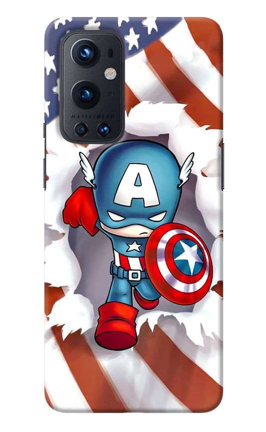 Captain America Oneplus 9 Pro Back Cover