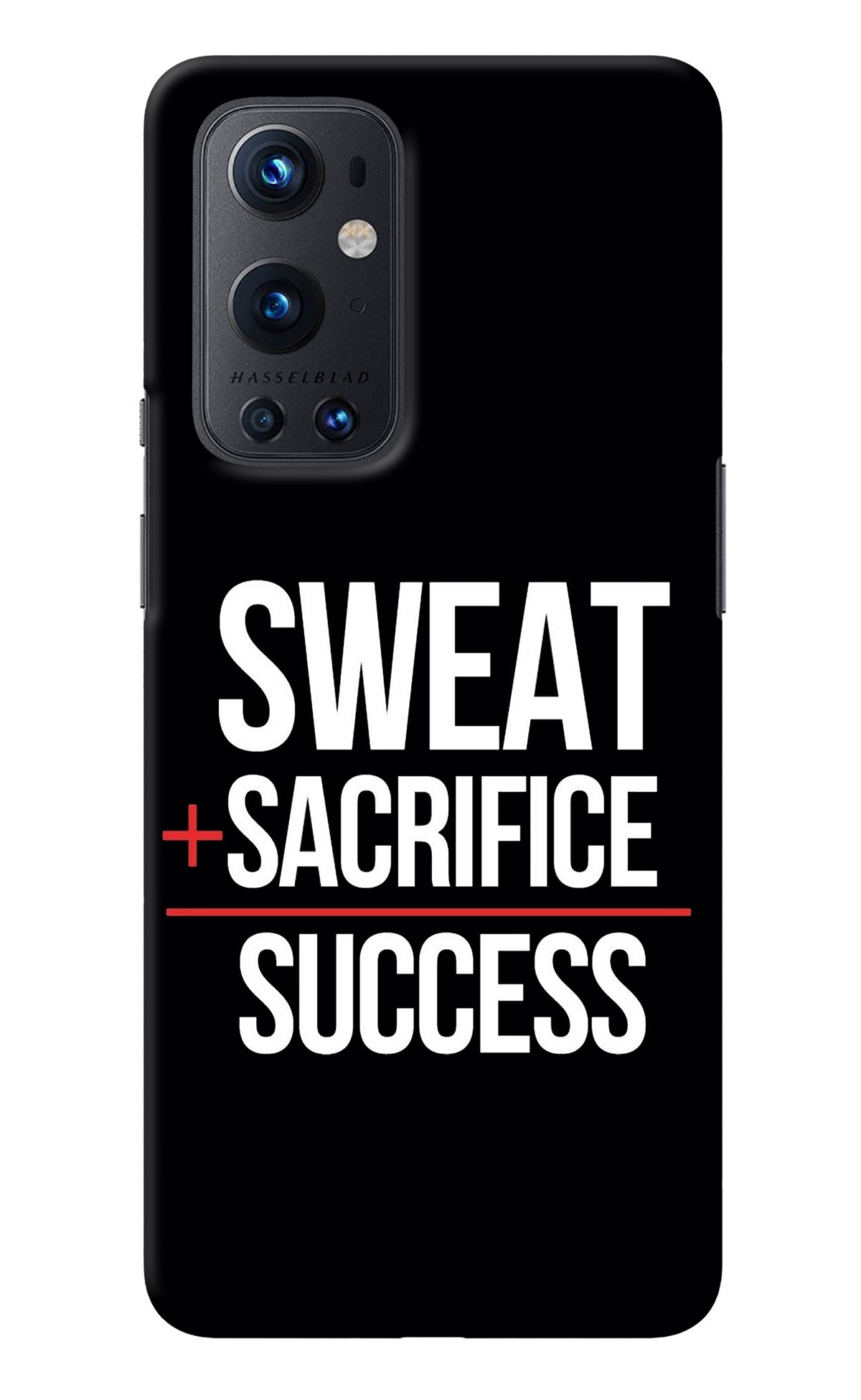 Sweat Sacrifice Success Oneplus 9 Pro Back Cover