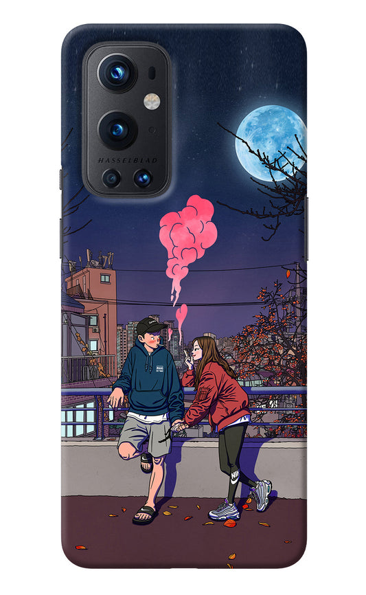 Chilling Couple Oneplus 9 Pro Back Cover