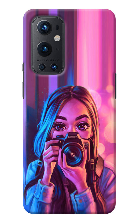 Girl Photographer Oneplus 9 Pro Back Cover