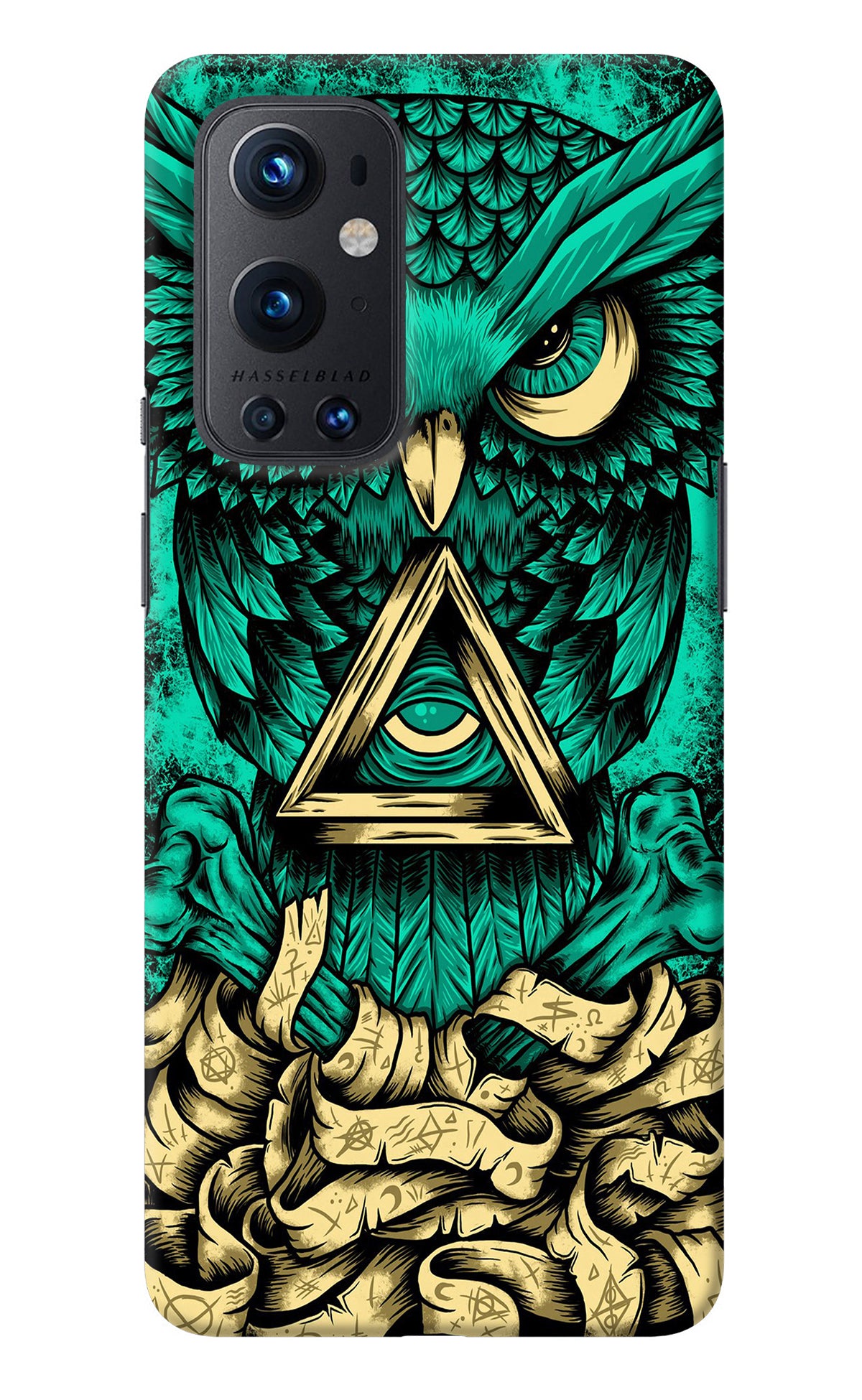 Green Owl Oneplus 9 Pro Back Cover