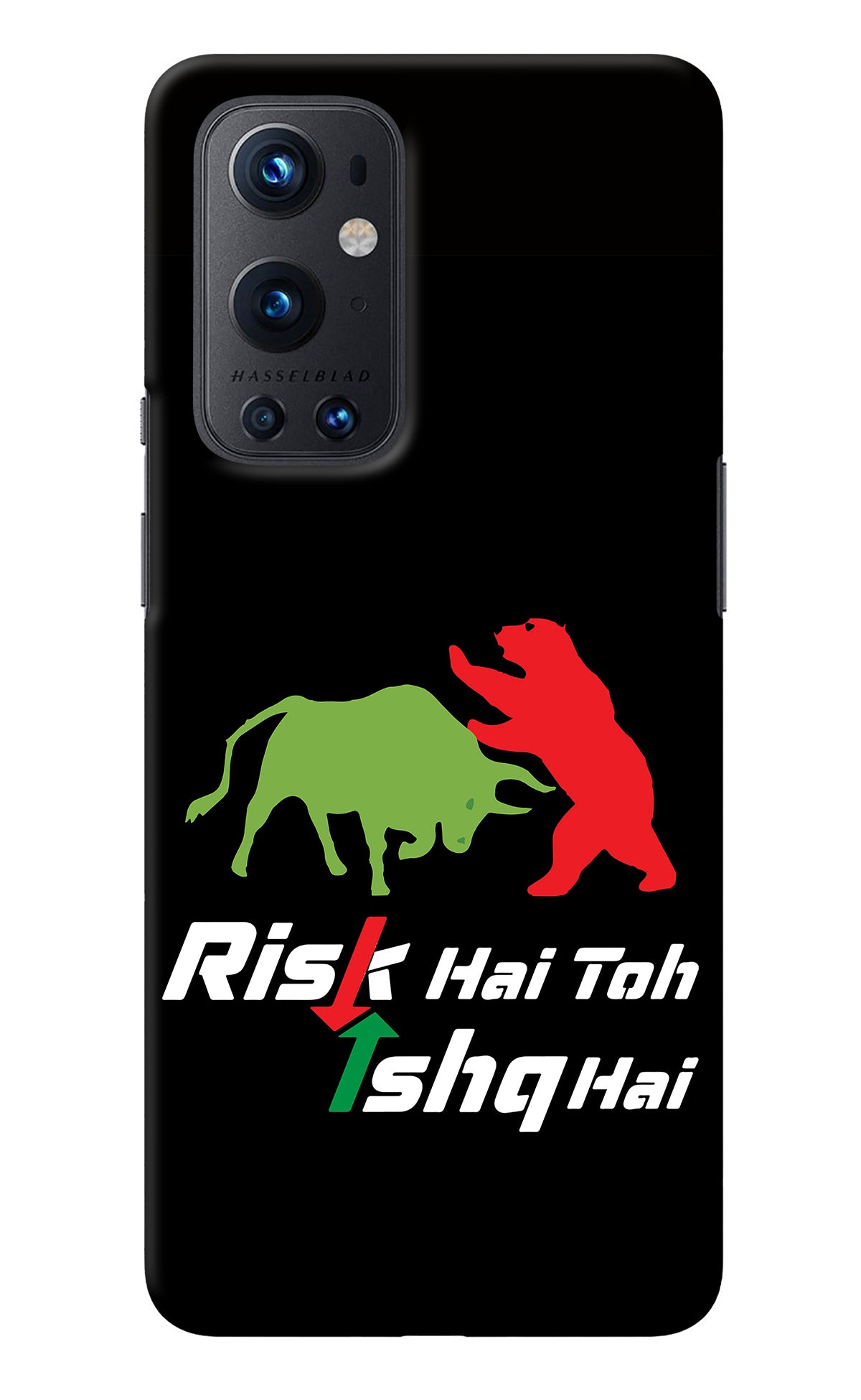 Risk Hai Toh Ishq Hai Oneplus 9 Pro Back Cover