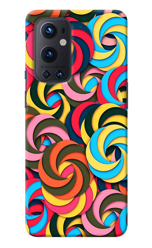 Spiral Pattern Oneplus 9 Pro Back Cover
