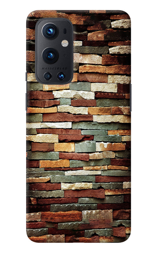 Bricks Pattern Oneplus 9 Pro Back Cover