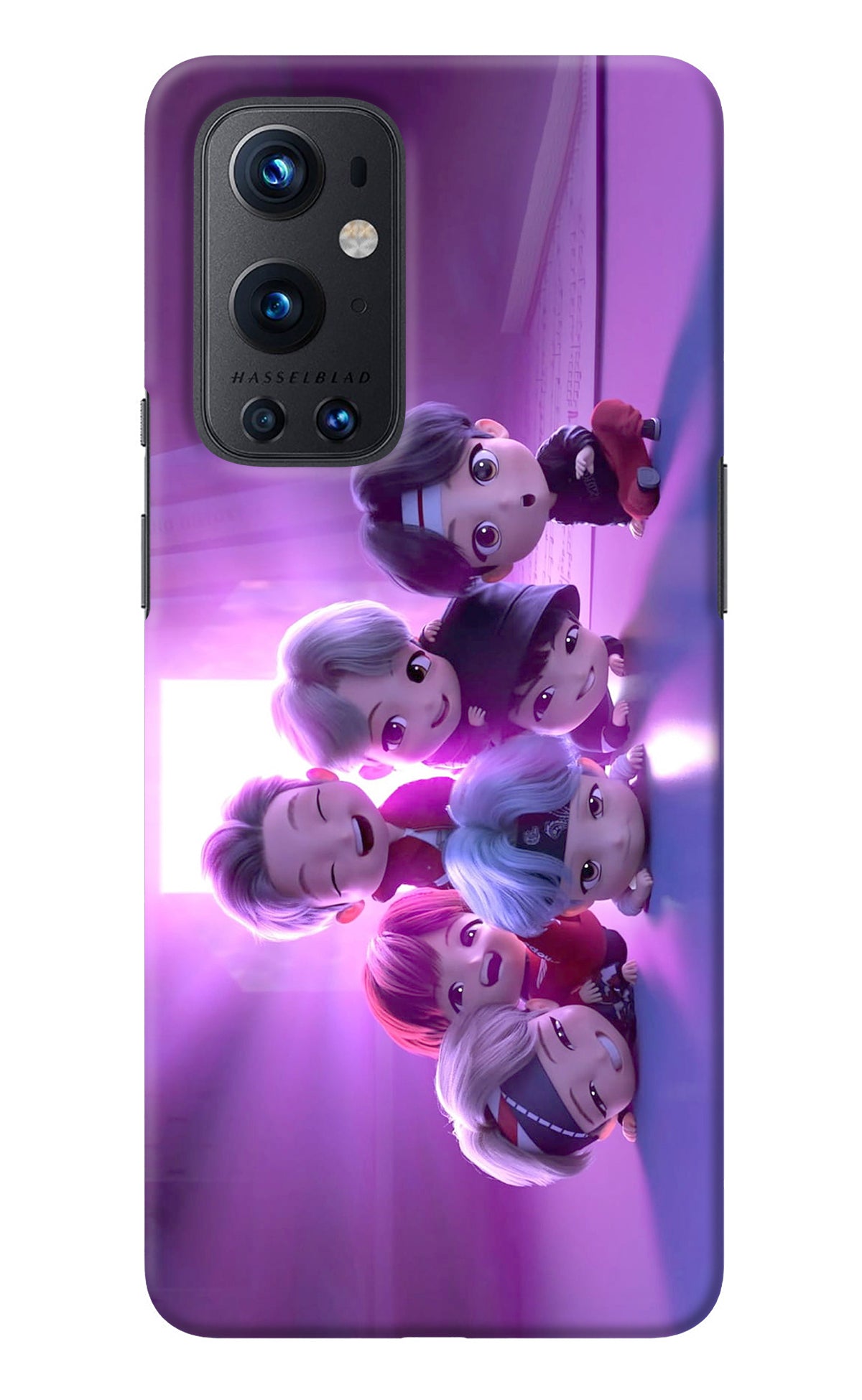 BTS Chibi Oneplus 9 Pro Back Cover