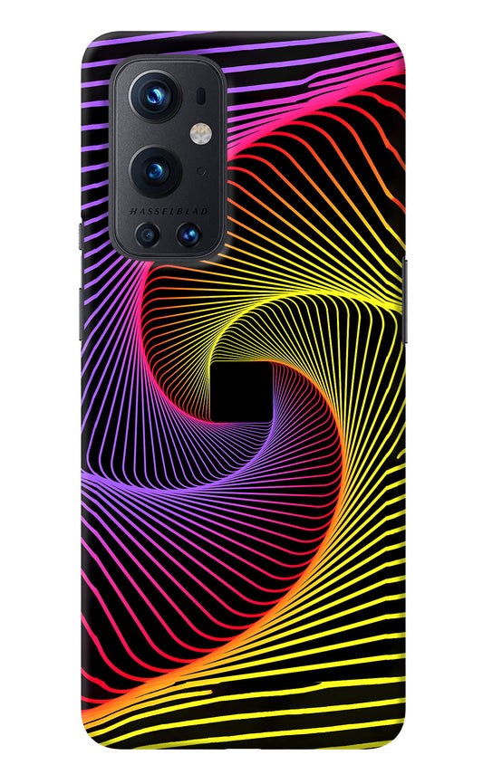 Colorful Strings Oneplus 9 Pro Back Cover