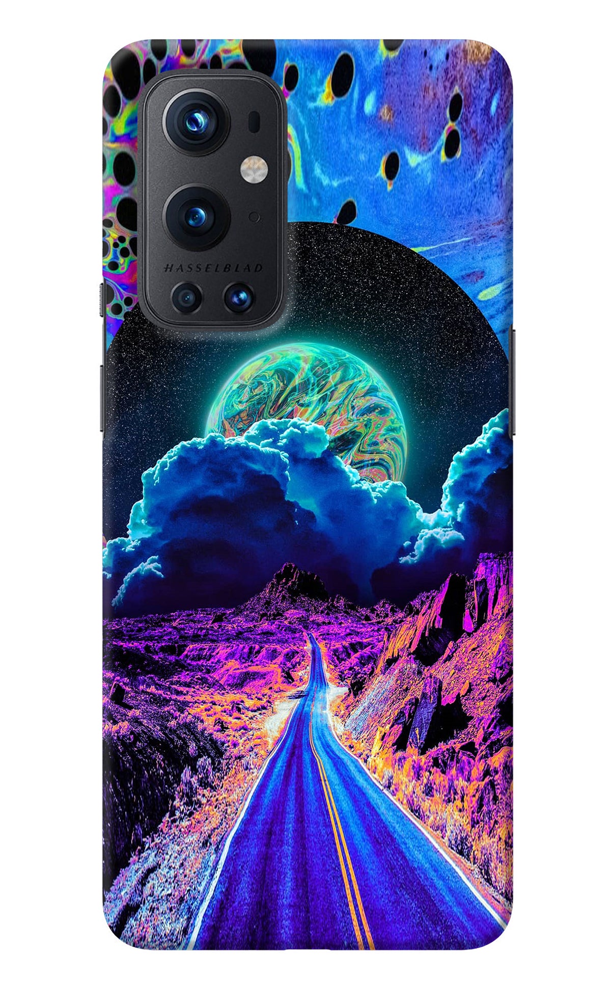 Psychedelic Painting Oneplus 9 Pro Back Cover