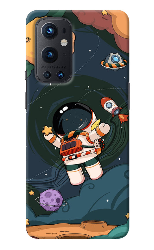 Cartoon Astronaut Oneplus 9 Pro Back Cover