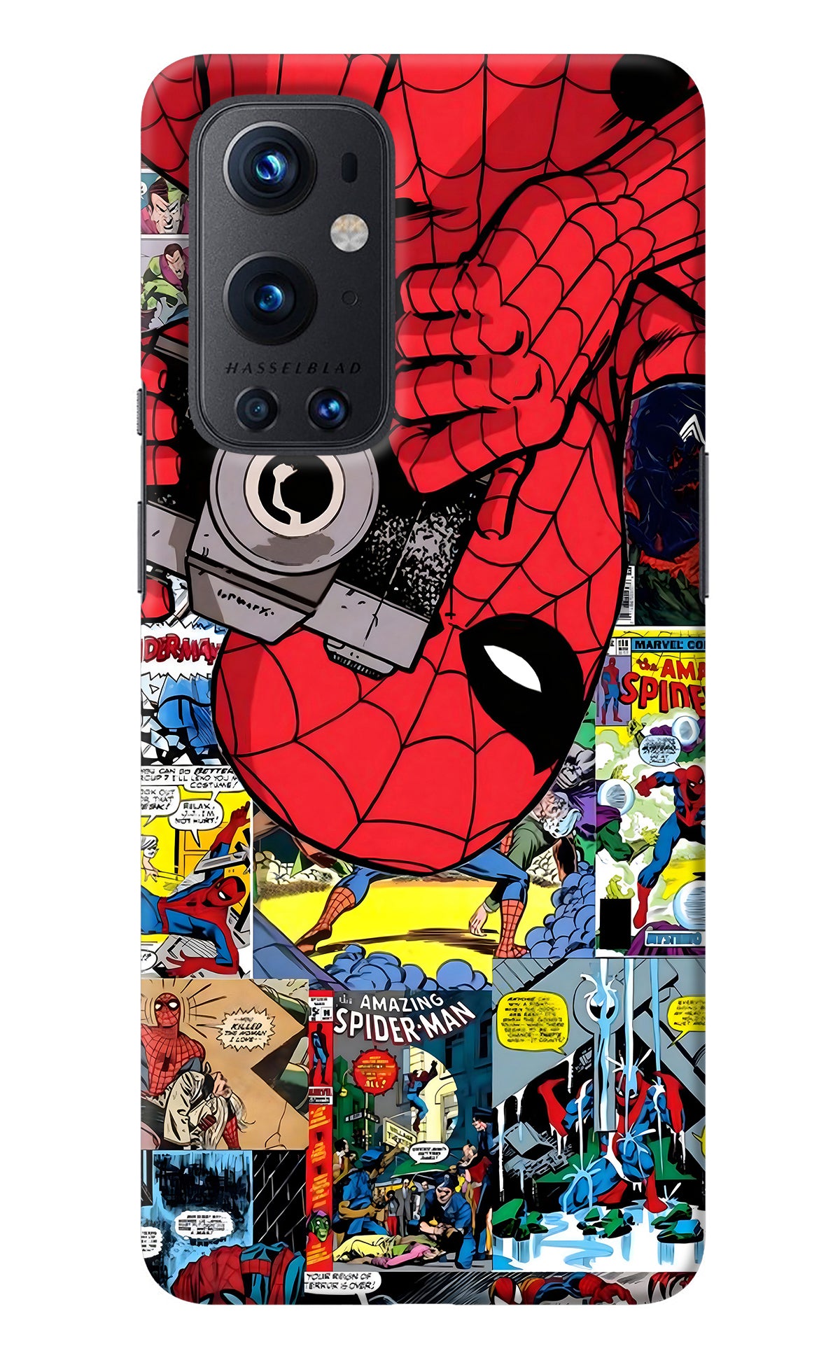 Spider Man Oneplus 9 Pro Back Cover