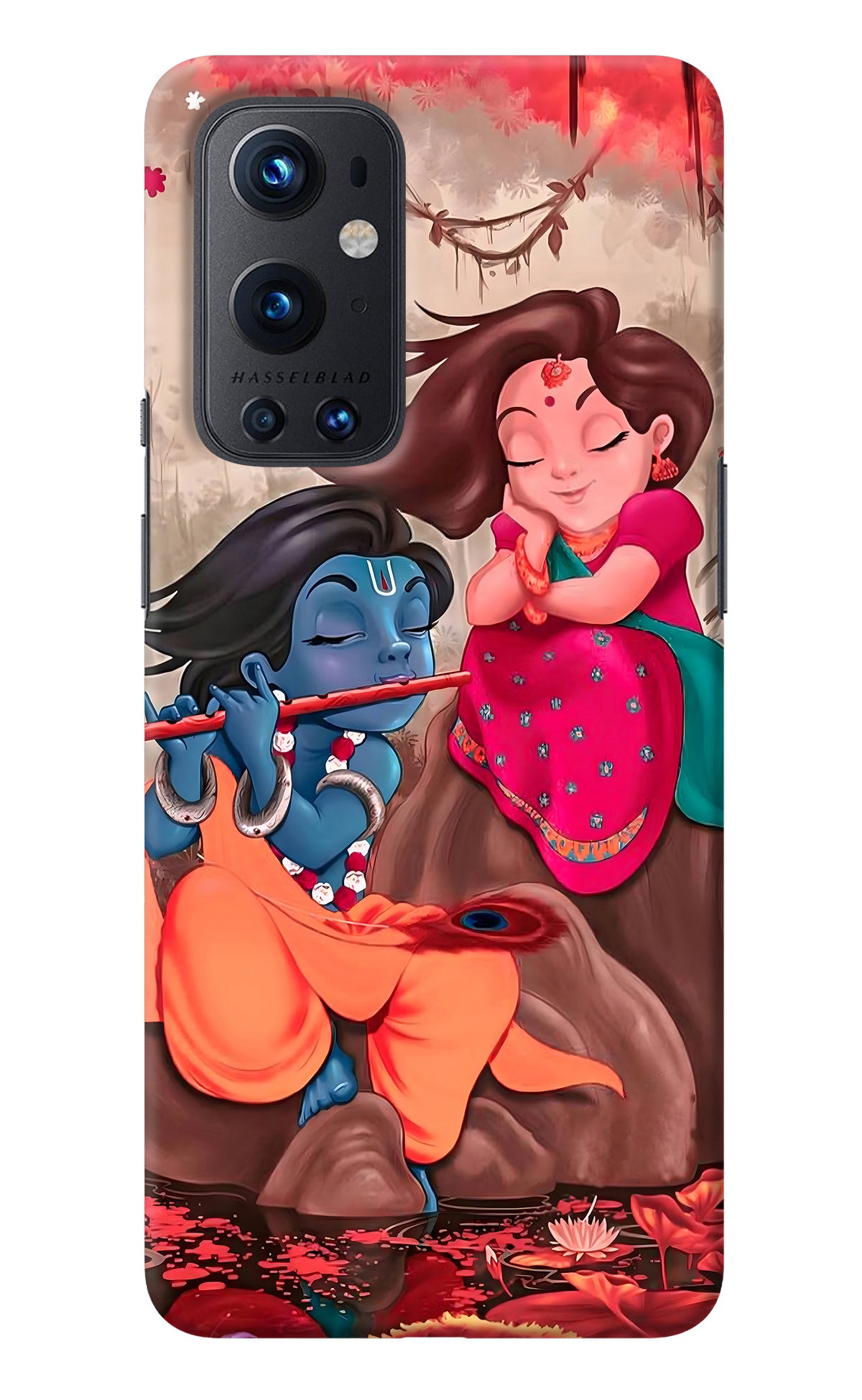 Radhe Krishna Oneplus 9 Pro Back Cover