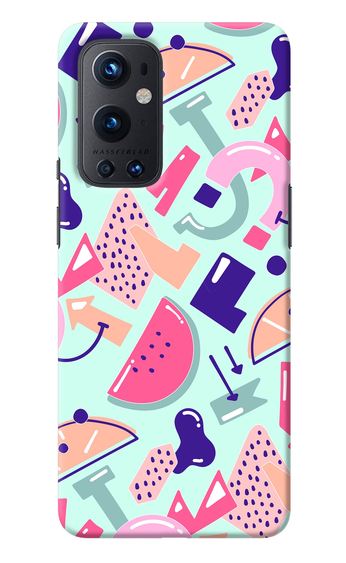 Doodle Pattern Oneplus 9 Pro Back Cover