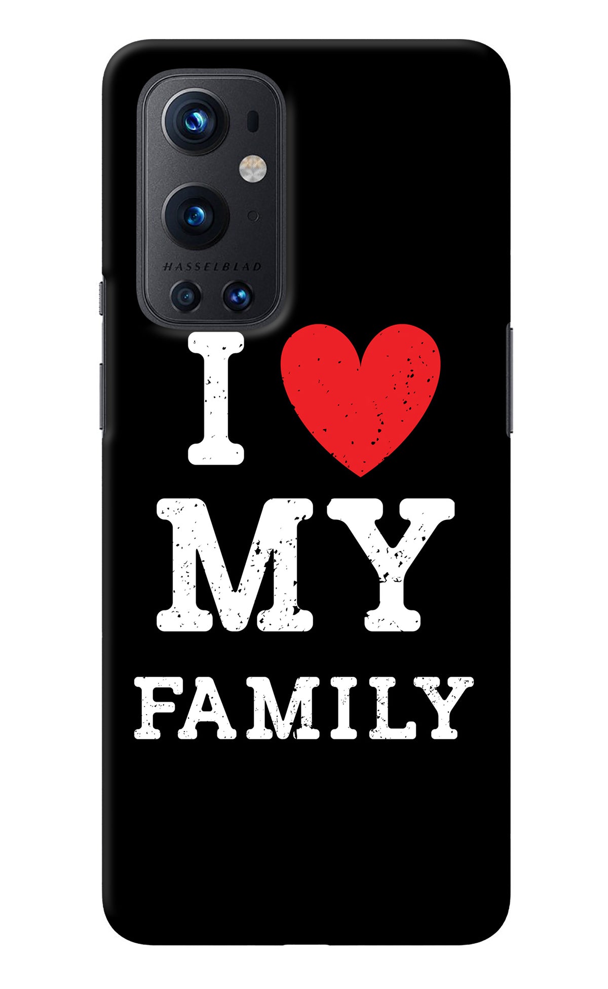 I Love My Family Oneplus 9 Pro Back Cover