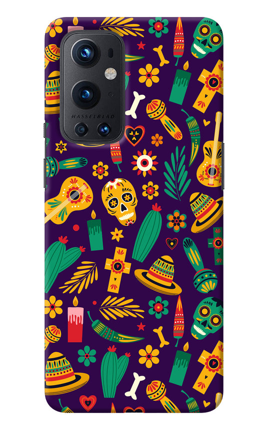 Mexican Artwork Oneplus 9 Pro Back Cover