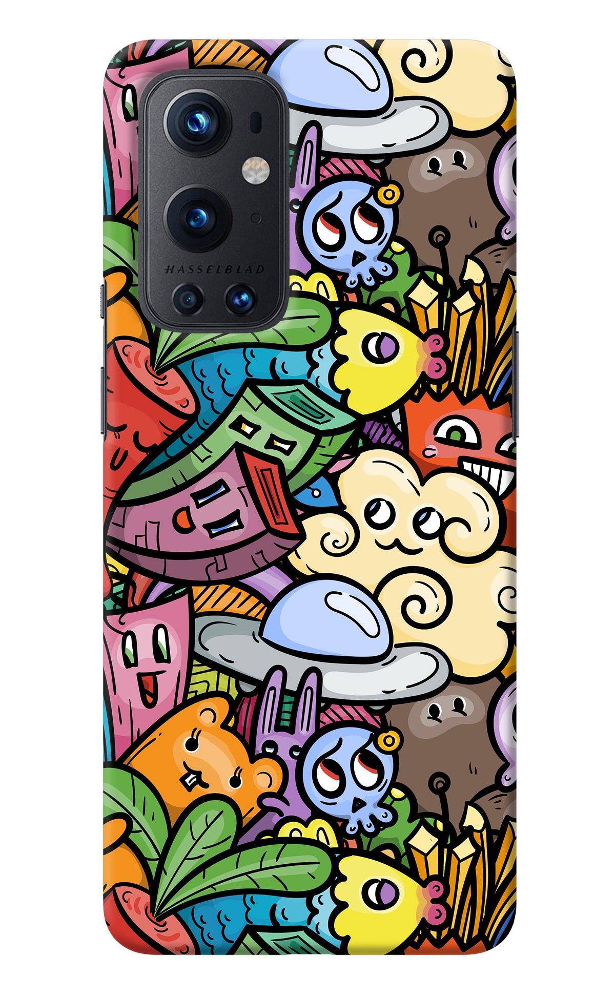 Veggie Doodle Oneplus 9 Pro Back Cover