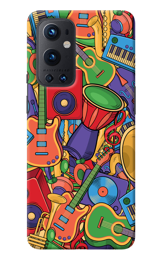 Music Instrument Doodle Oneplus 9 Pro Back Cover