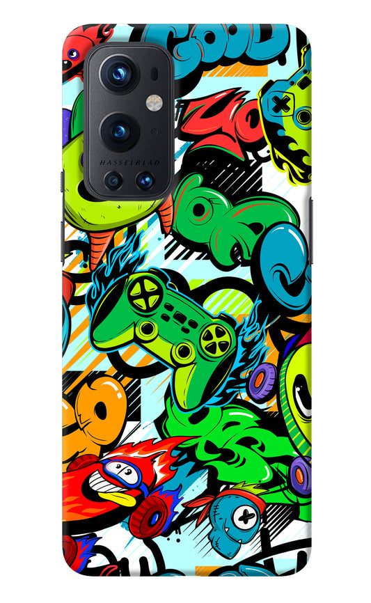 Game Doodle Oneplus 9 Pro Back Cover