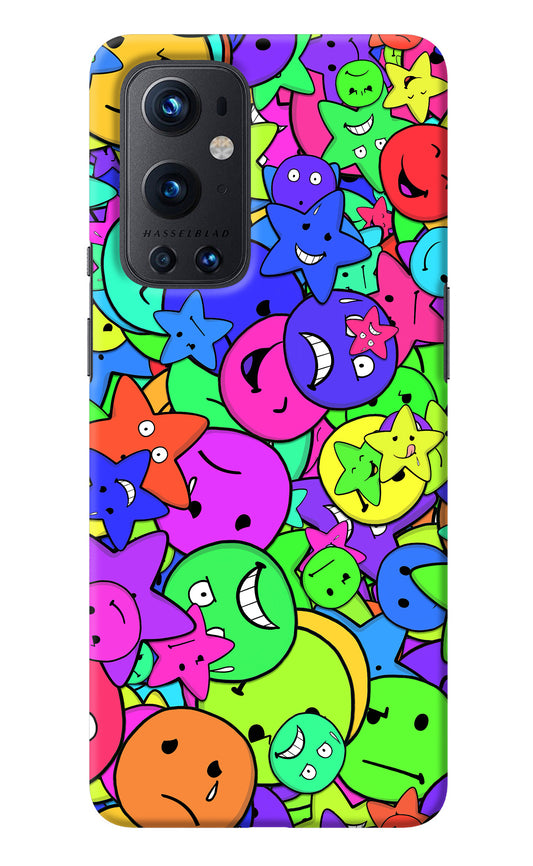 Fun Doodle Oneplus 9 Pro Back Cover