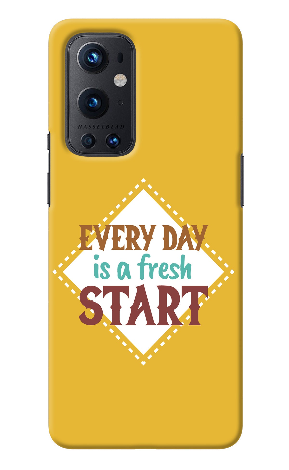 Every day is a Fresh Start Oneplus 9 Pro Back Cover