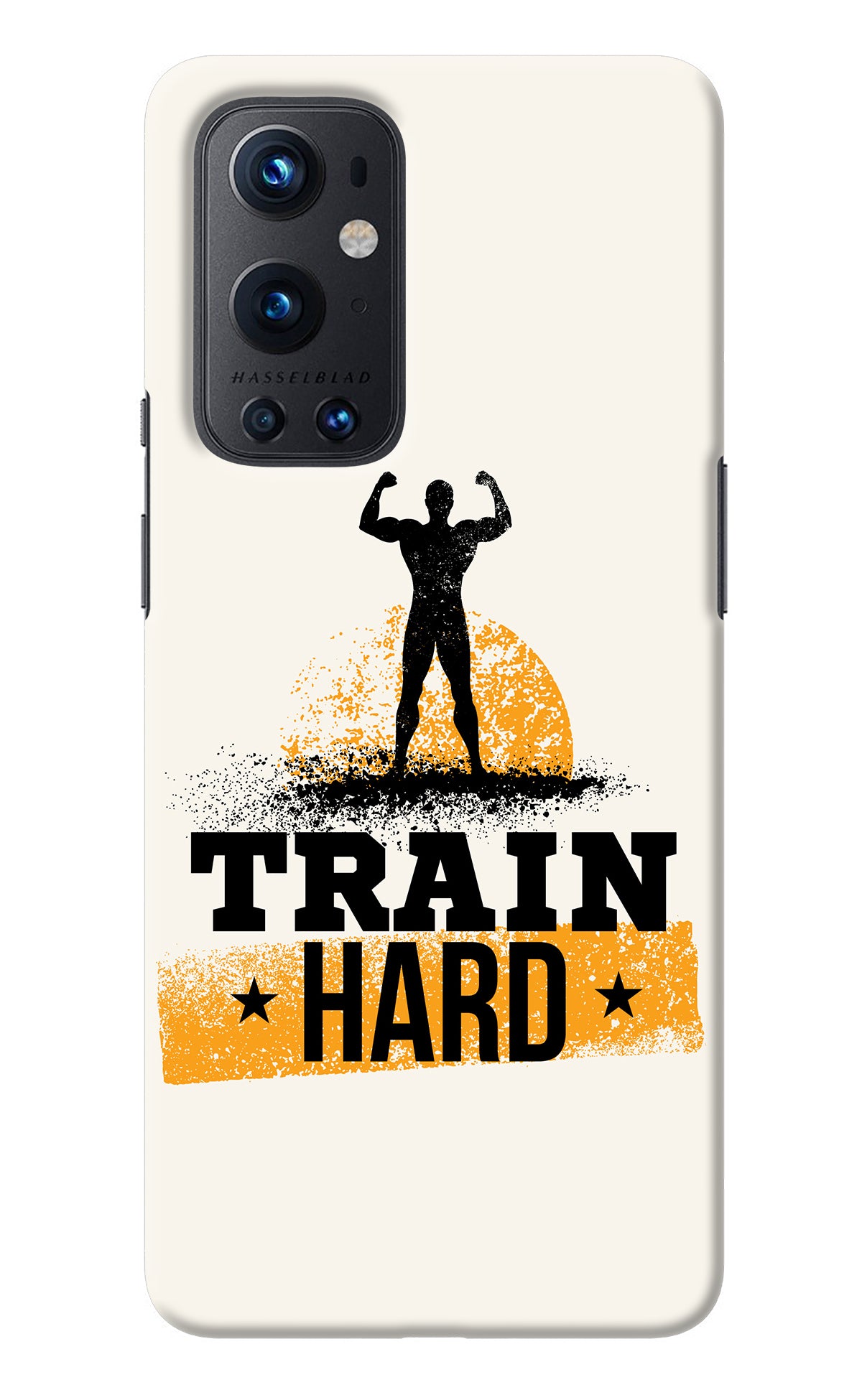Train Hard Oneplus 9 Pro Back Cover